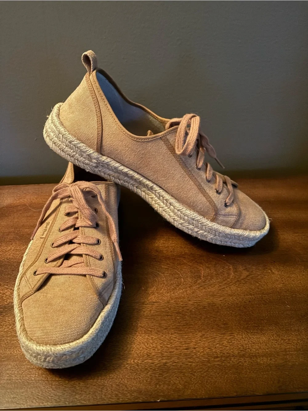Toni Pons Women's Casual Espadrille Lace-Up Sneakers Size 41 (US 10)
